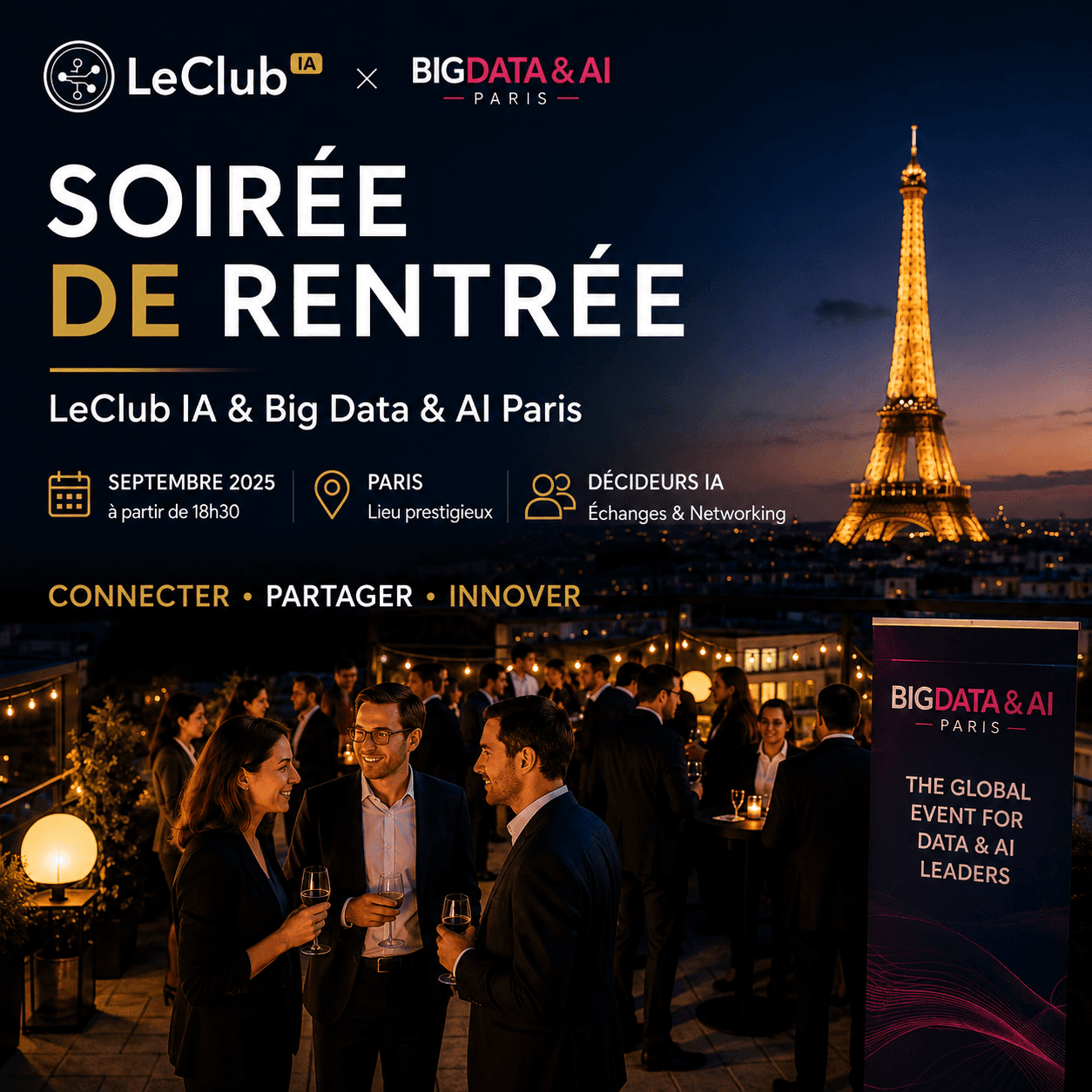 Soirée de rentrée LeClub IA