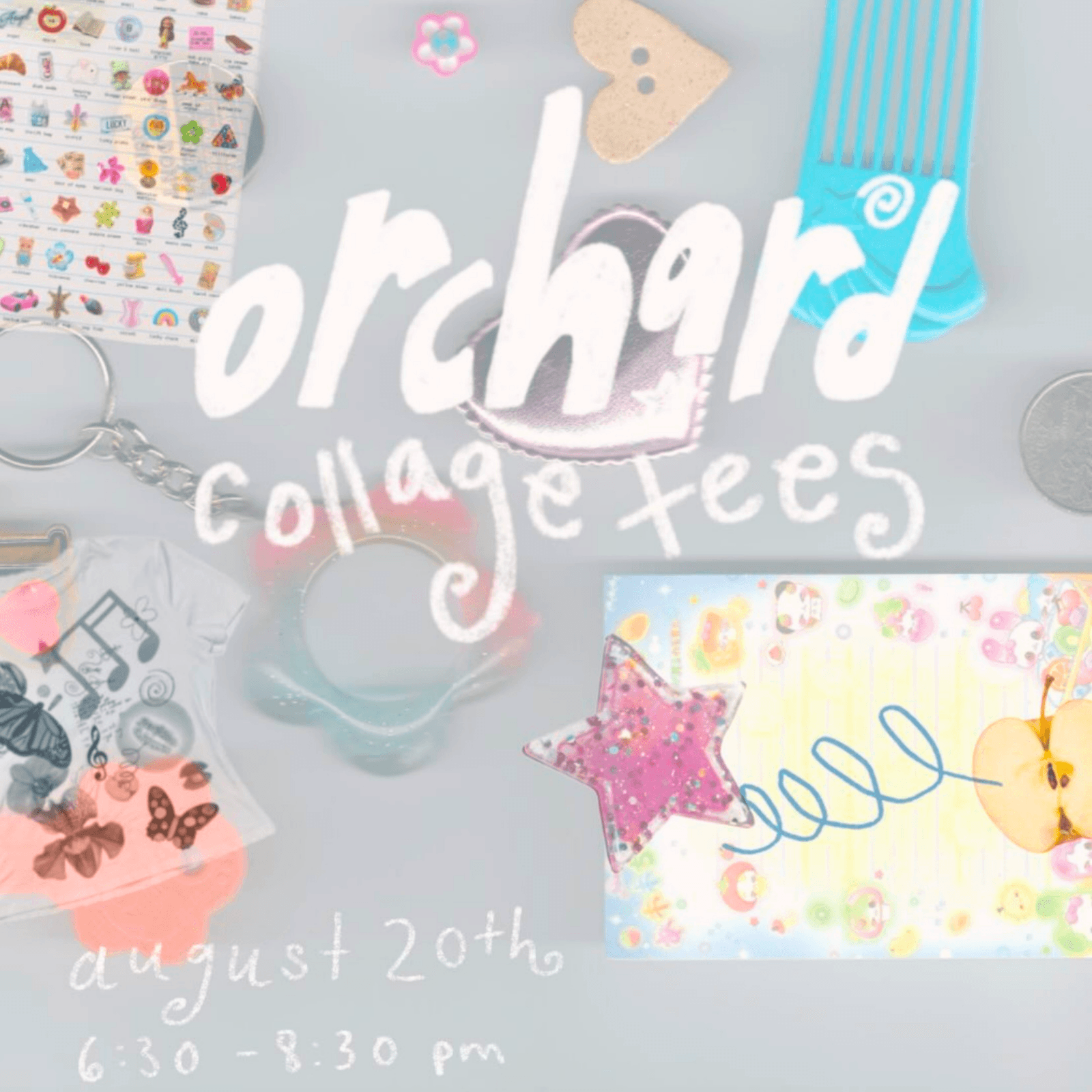 sublimating collage clothing w/ @orchard.nyc