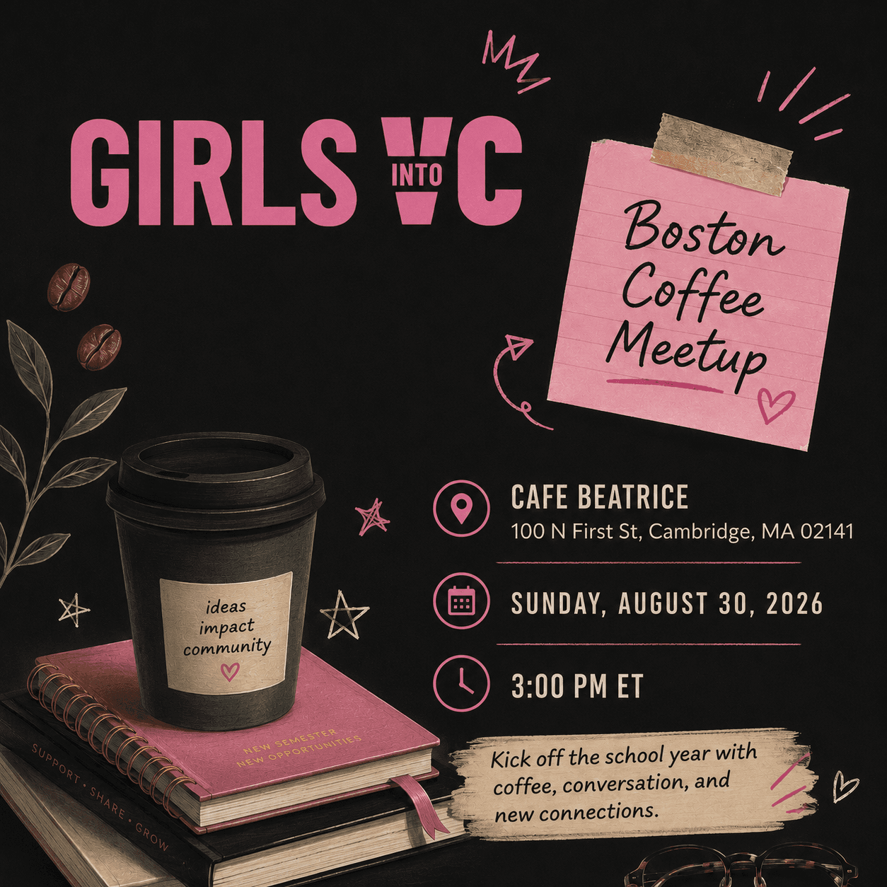 Girls Into VC Boston Coffee Meet Up