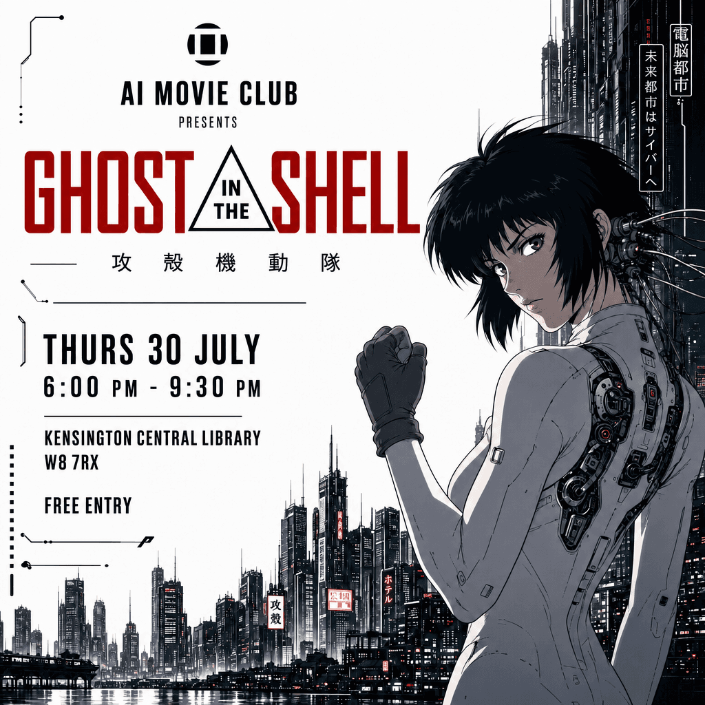 AI Movie Club x Ghost In The Shell (1995)