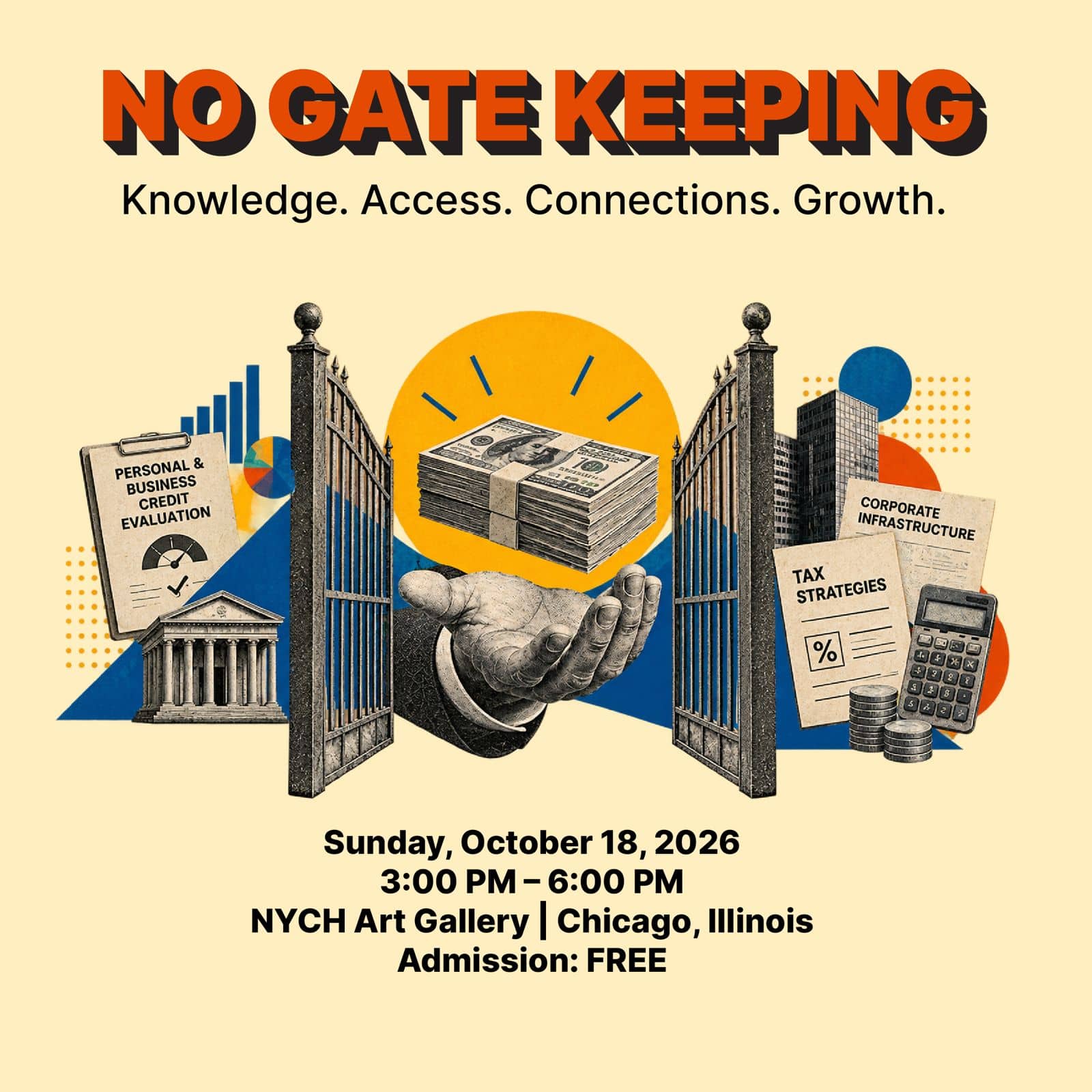 No Gatekeeping - Unlock Business & Financial Excellence