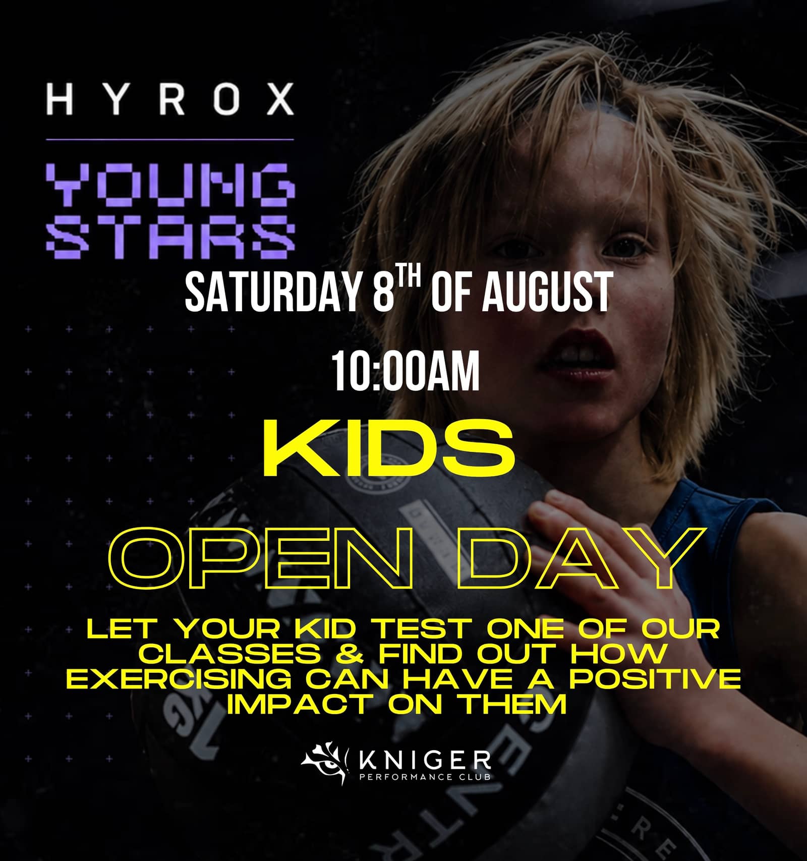 HYROX KIDS CLASSES - Open Day @Kniger Performance Club