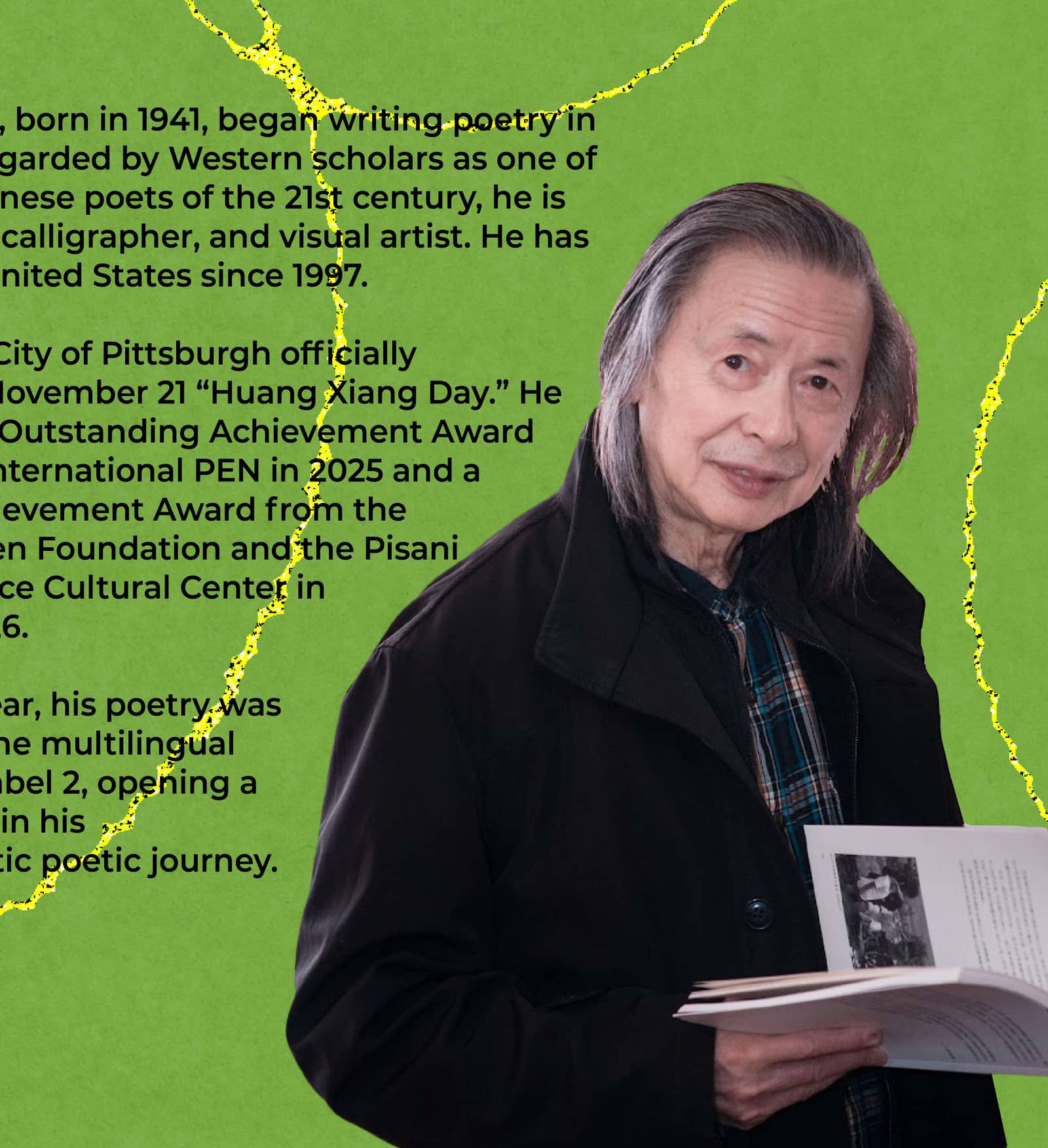 「宇宙人體」 爵士詩歌音樂會! TRANSLANGUAGING JAZZ POETRY NIGHT! (in the afternoon) 詩人黃翔+ 張玲+ 莫妮卡 MÓNICA Jazz Duo爵士樂手: Tamir Lifshitz & Hillai Govreen