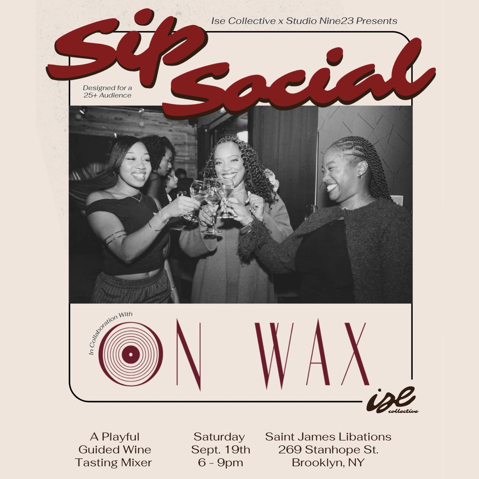 Sip Social Wine Tasting