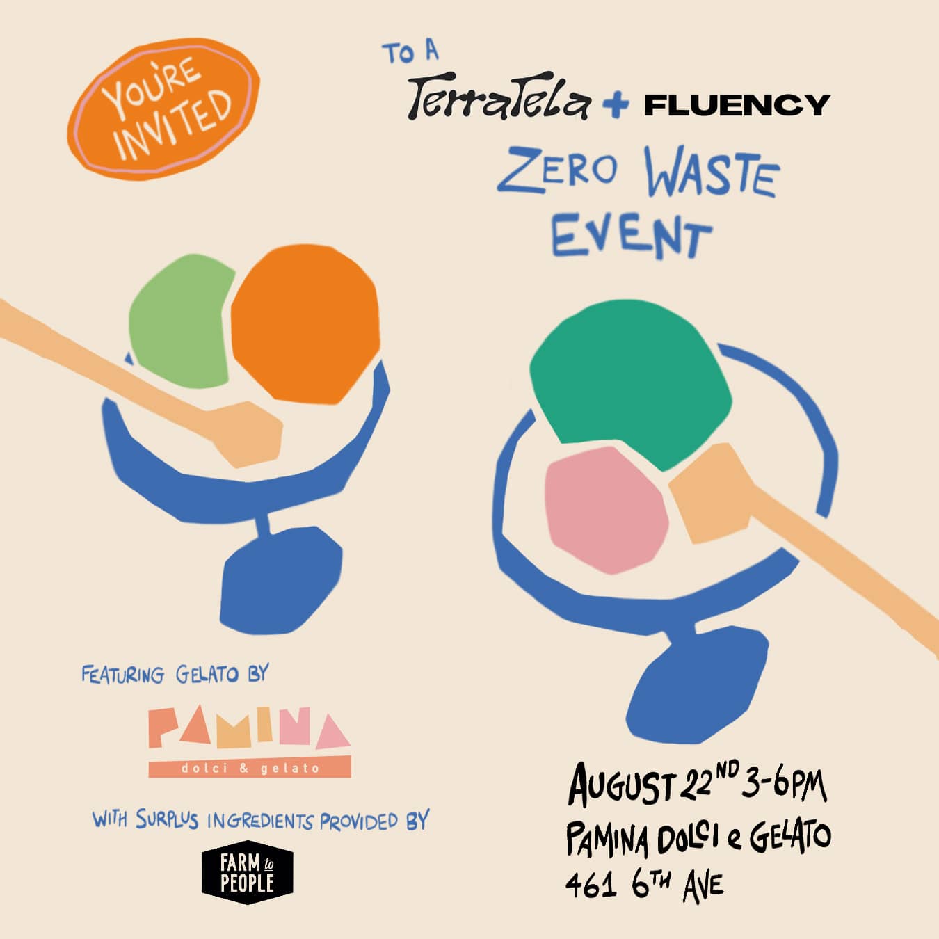 A Terratela and Fluency Zero Waste Event