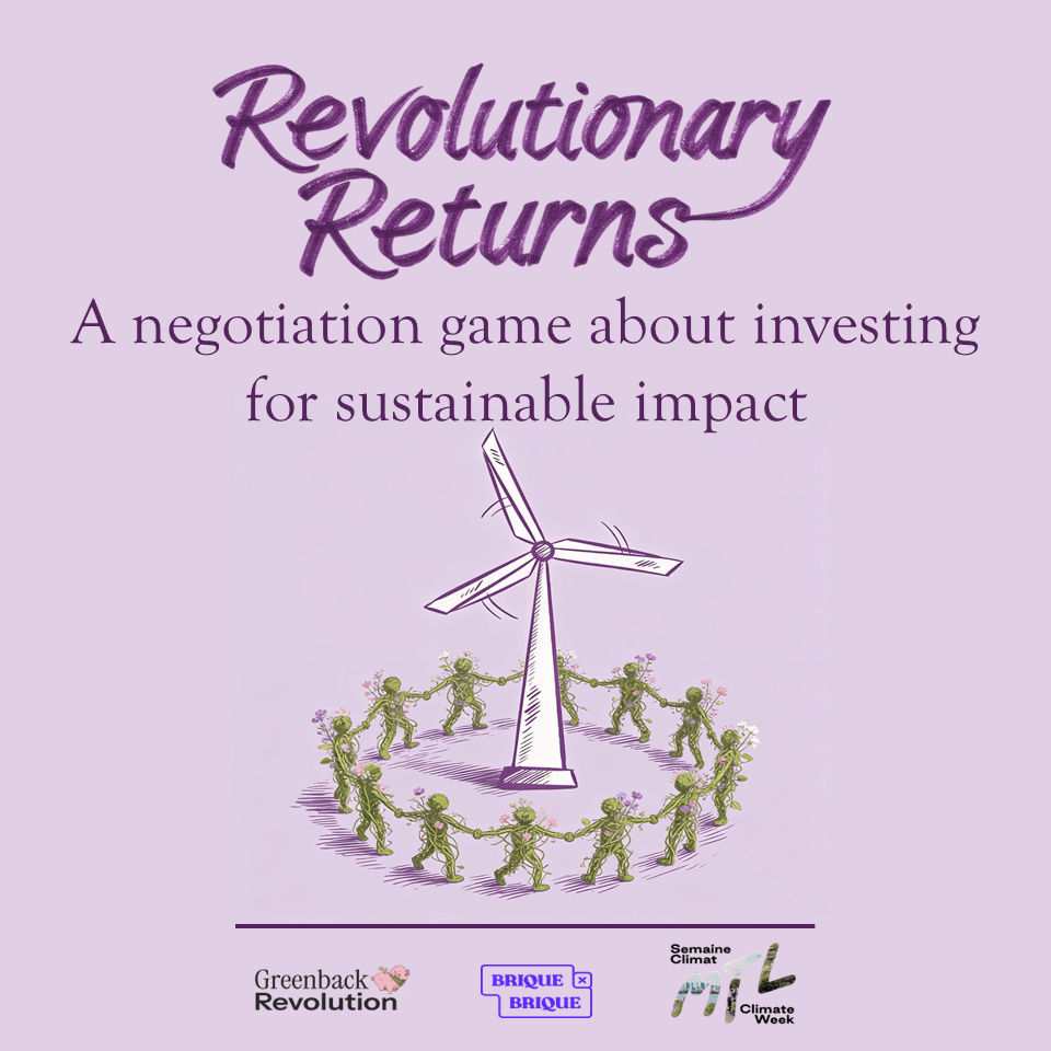 Revolutionary Returns: A negotiation game about investing for sustainable impact