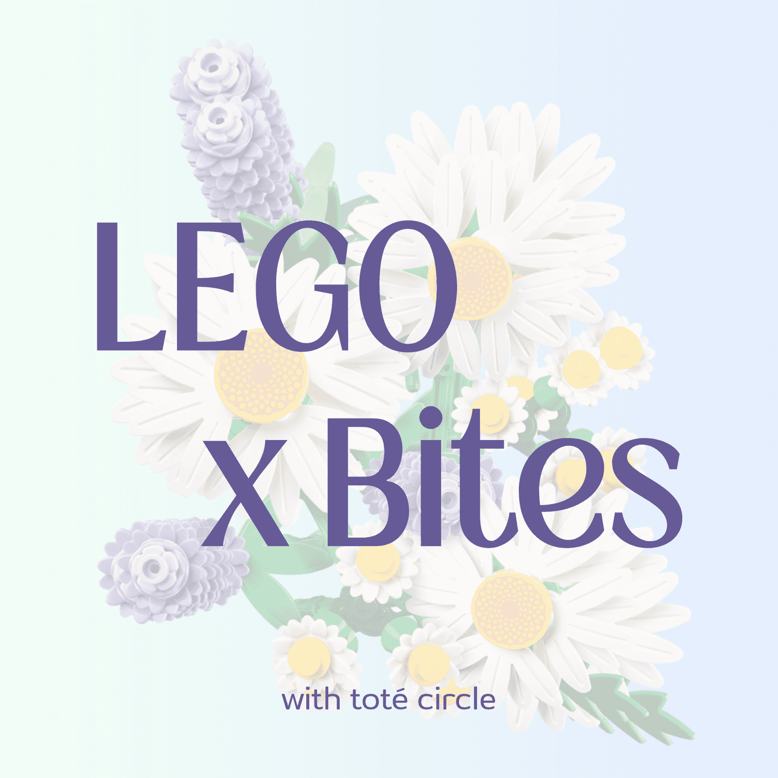 LEGO x Bites with Toté Circle