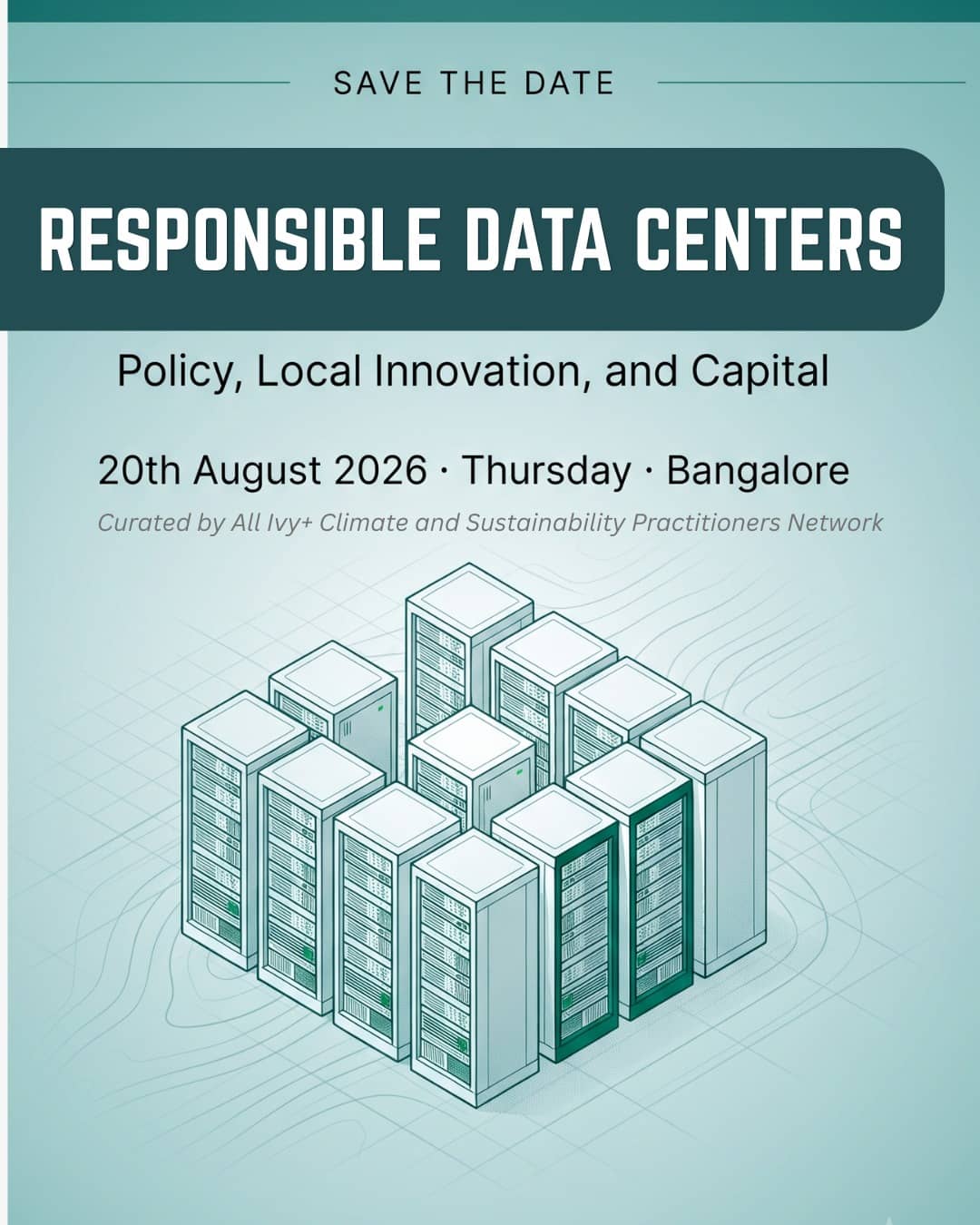 Responsible Data Centres in India: A Policy, Local Innovation, and Capital Conversation