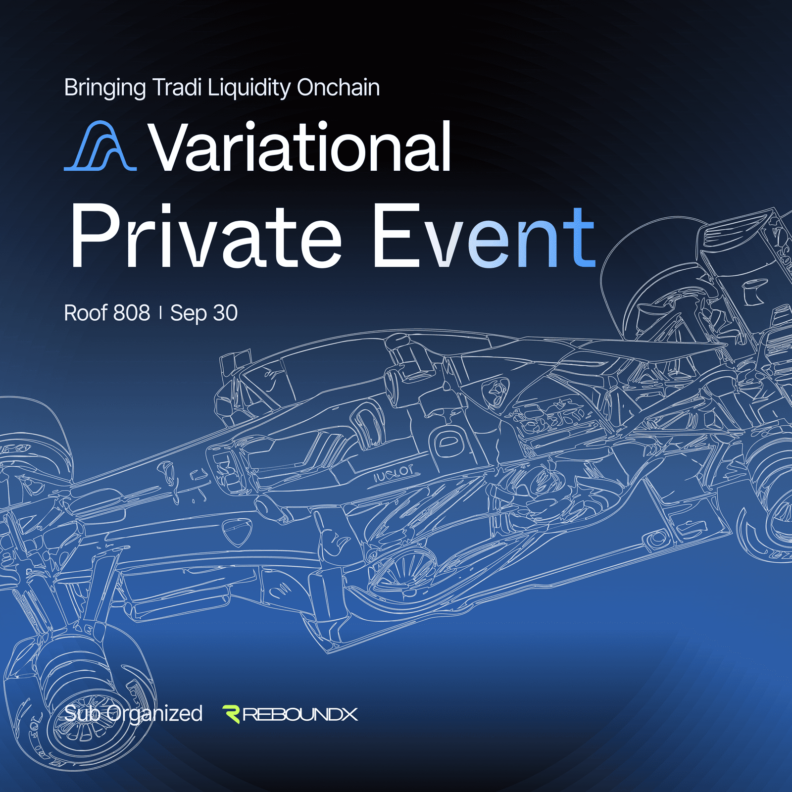 Variational Private Event