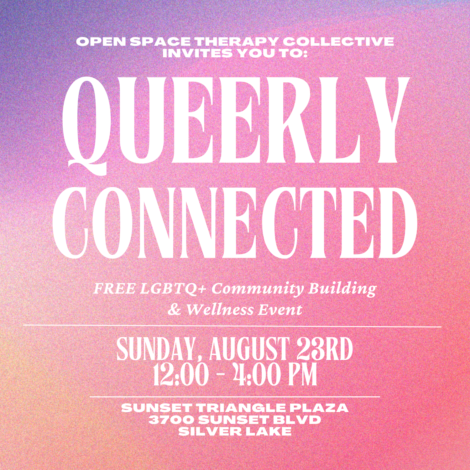 Queerly Connected Fall 2026