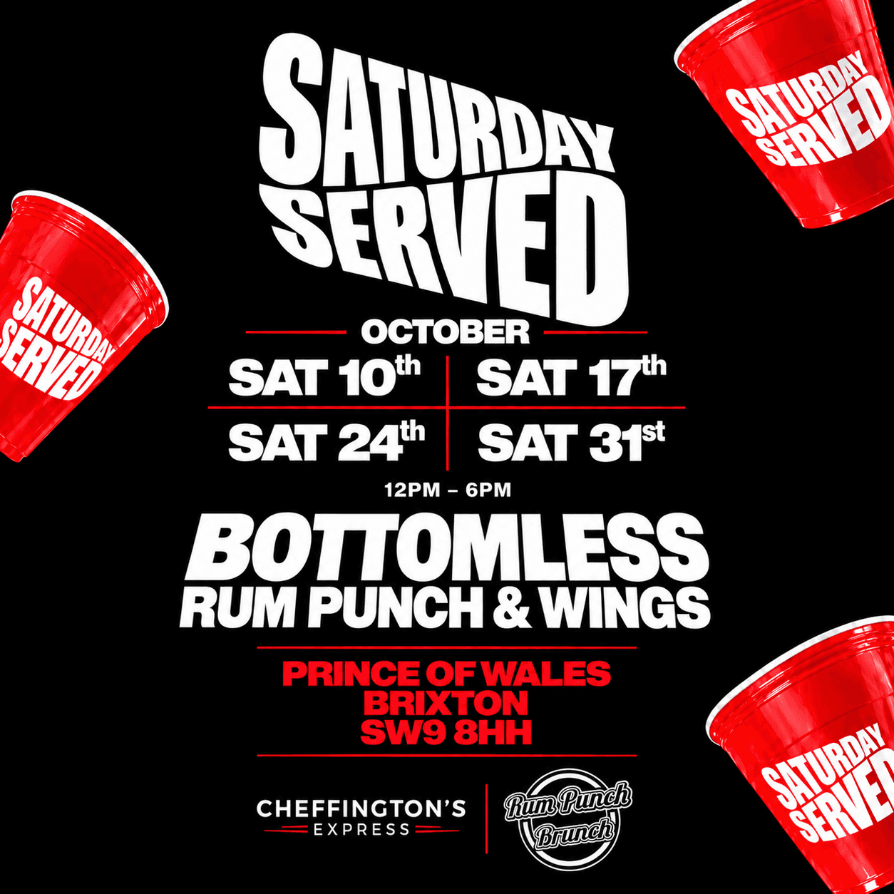 Saturday Served (10th Oct)