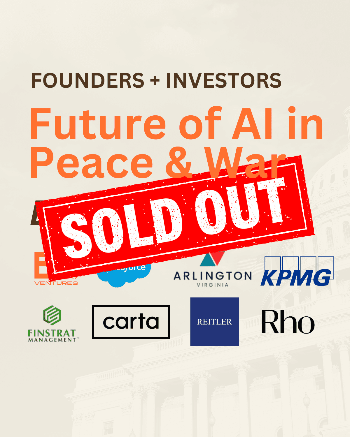 Future of AI in Peace & War (Demo Day)