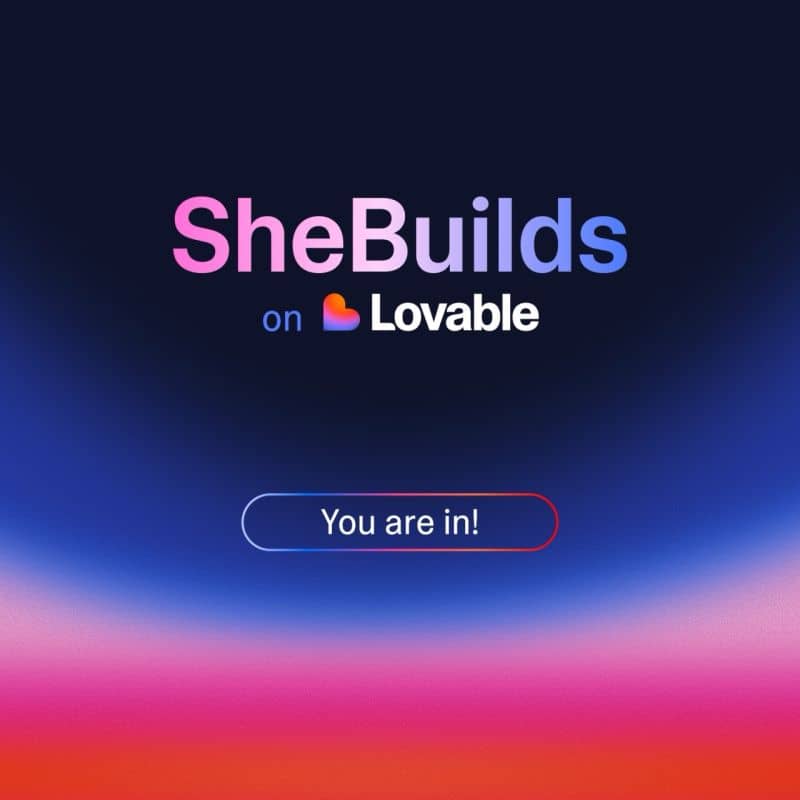 Sydney x She Builds on Lovable: Scope and Ship Your First AI Product