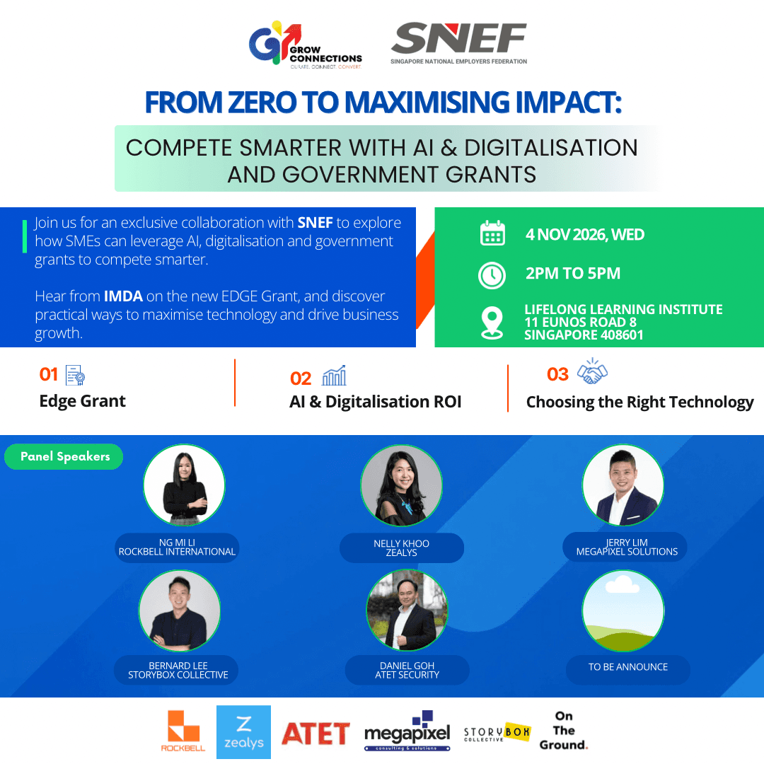 From Zero To Maximising Impact: Compete Smarter With AI & Digitalisation And Government Grants