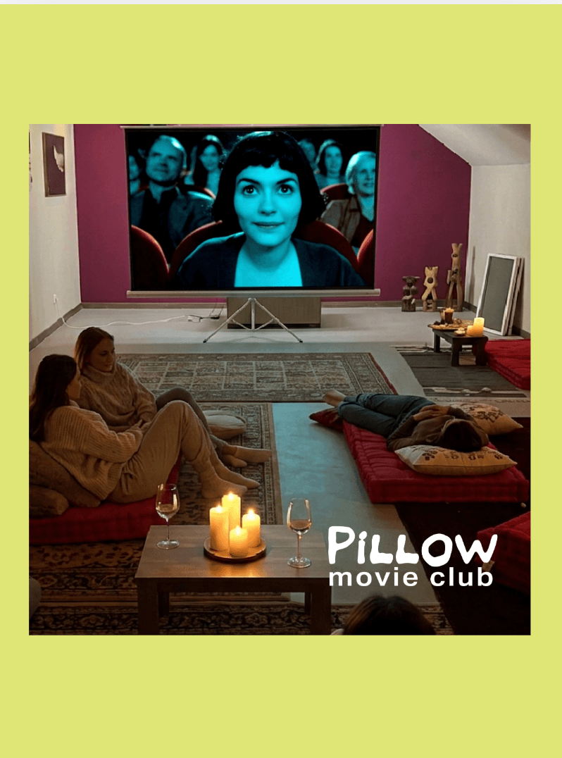 Pillow Movie Club: Let's get cozy and enjoy Amelie