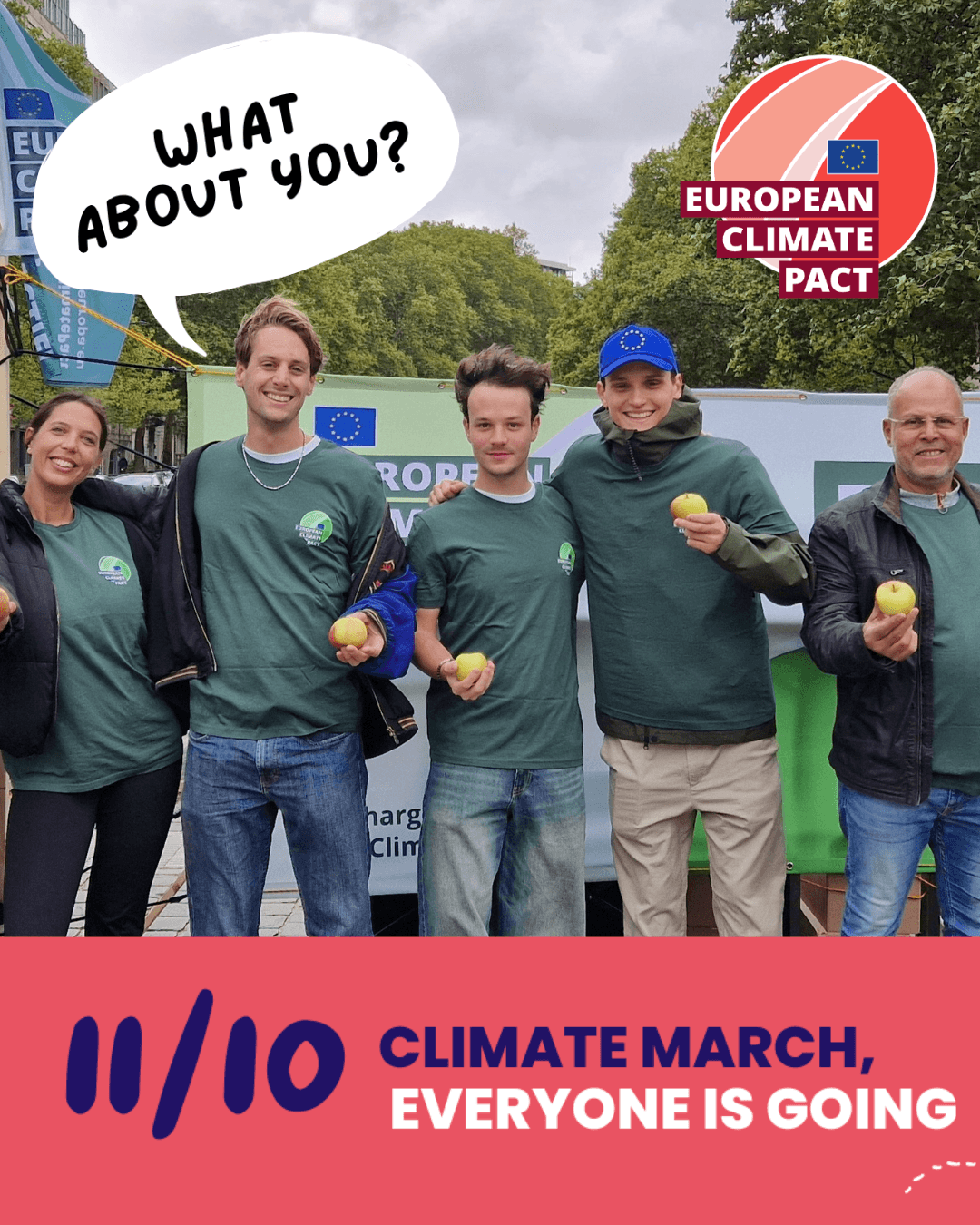 EU Climate Pact Boost Point @ Brussels Climate March