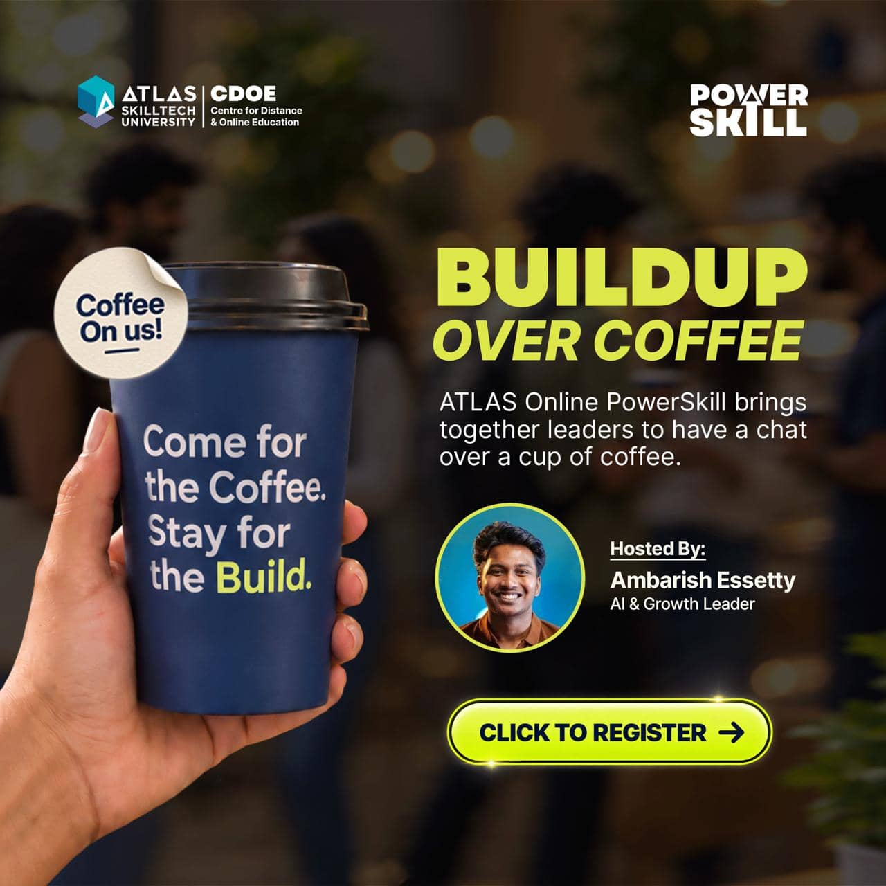 Buildup over coffee