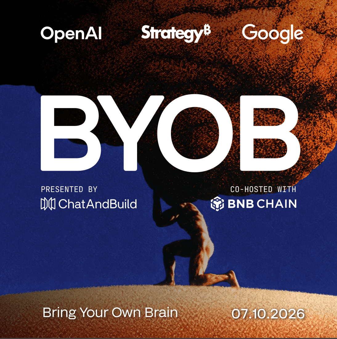 BYOB by ChatAndBuild | with OpenAI, Google, Strategy, BNB Chain