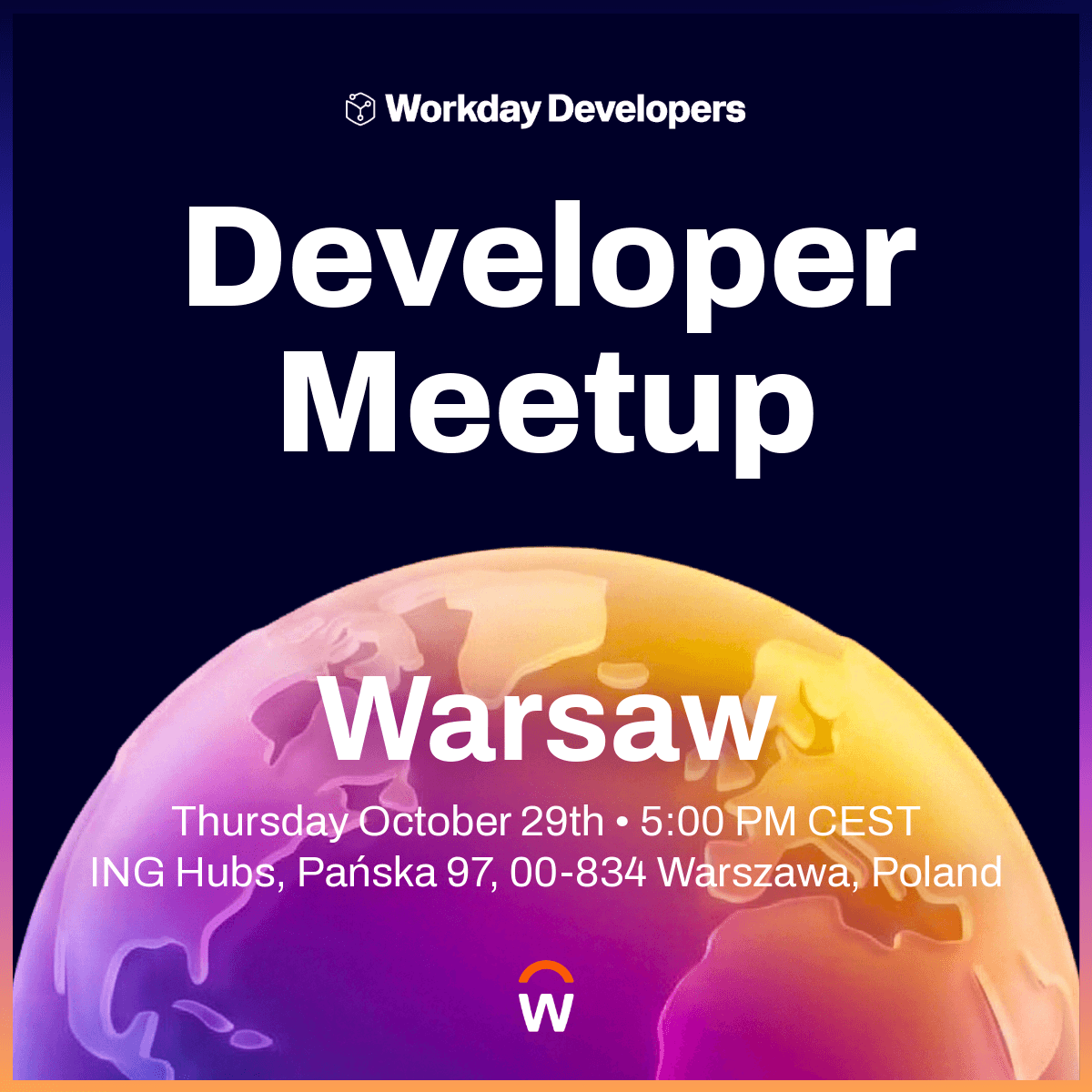 Workday Developer Meetup Warsaw