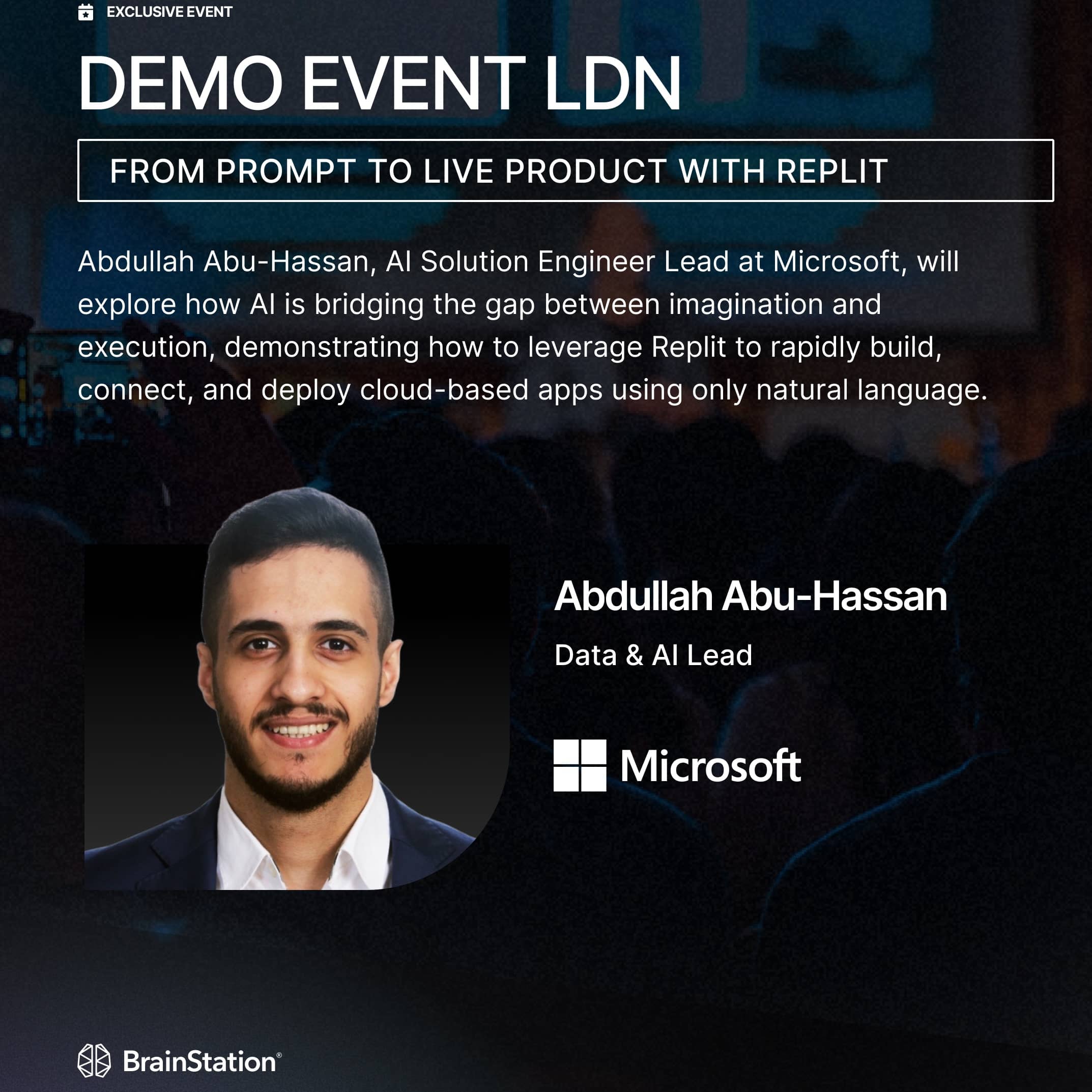 Demo Event LDN:Prompt, Build, Deploy with Replit