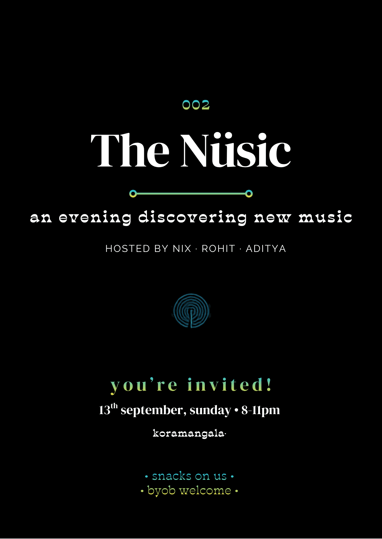 the nüsic: an evening discovering new music