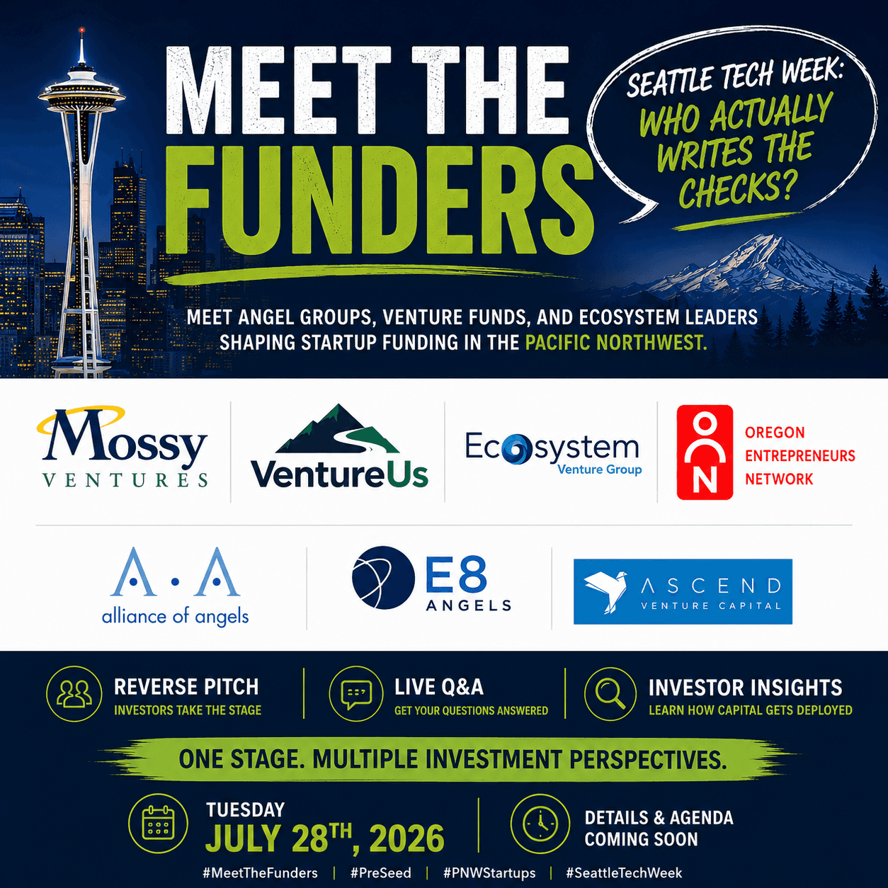 Meet the Funders: Angels in the PNW | Mossy Ventures