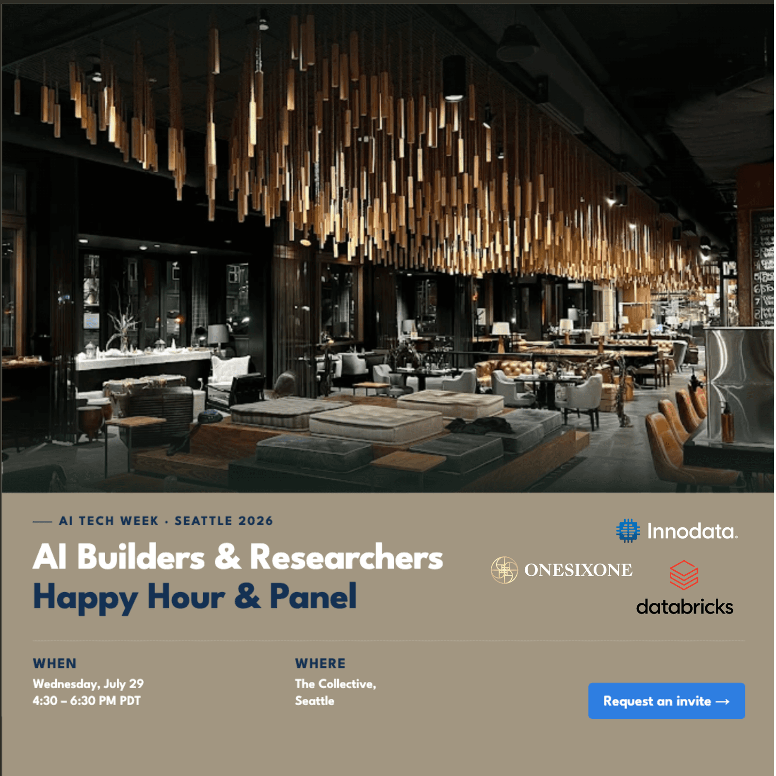 AI Builders & Researchers Happy Hour and Panel - "The Art & Science of Post-Training Agentic Systems" - Seattle (SLU)