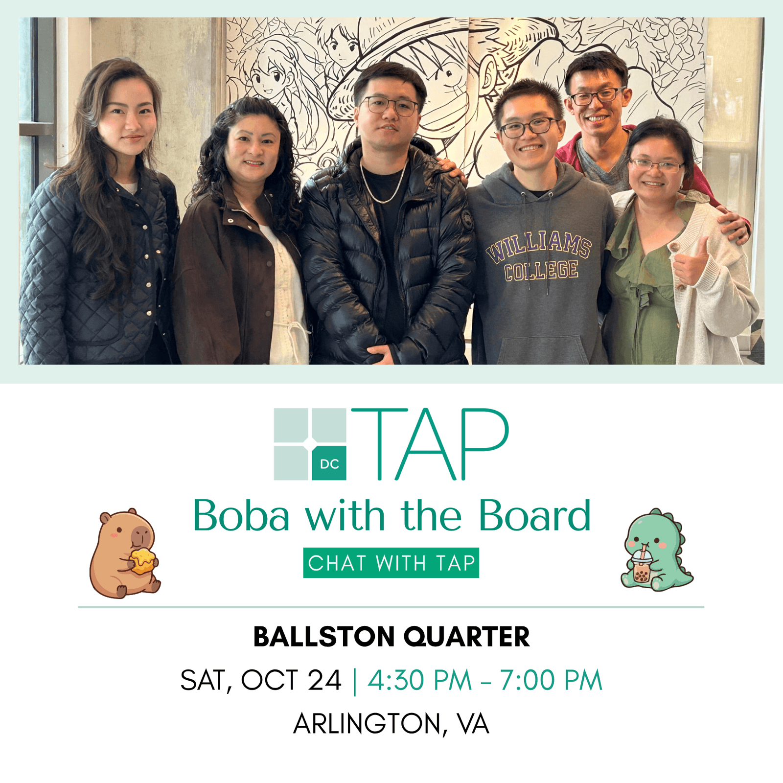Boba with the Board 🧋👋