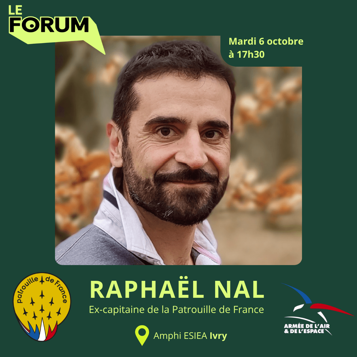 Leadership - Raphaël Nal, ancien leader de la Patrouille de France
