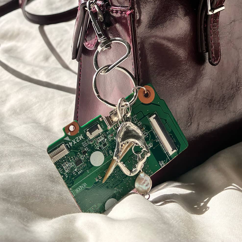 E-Waste Bag Charms with Kashi Saloni
