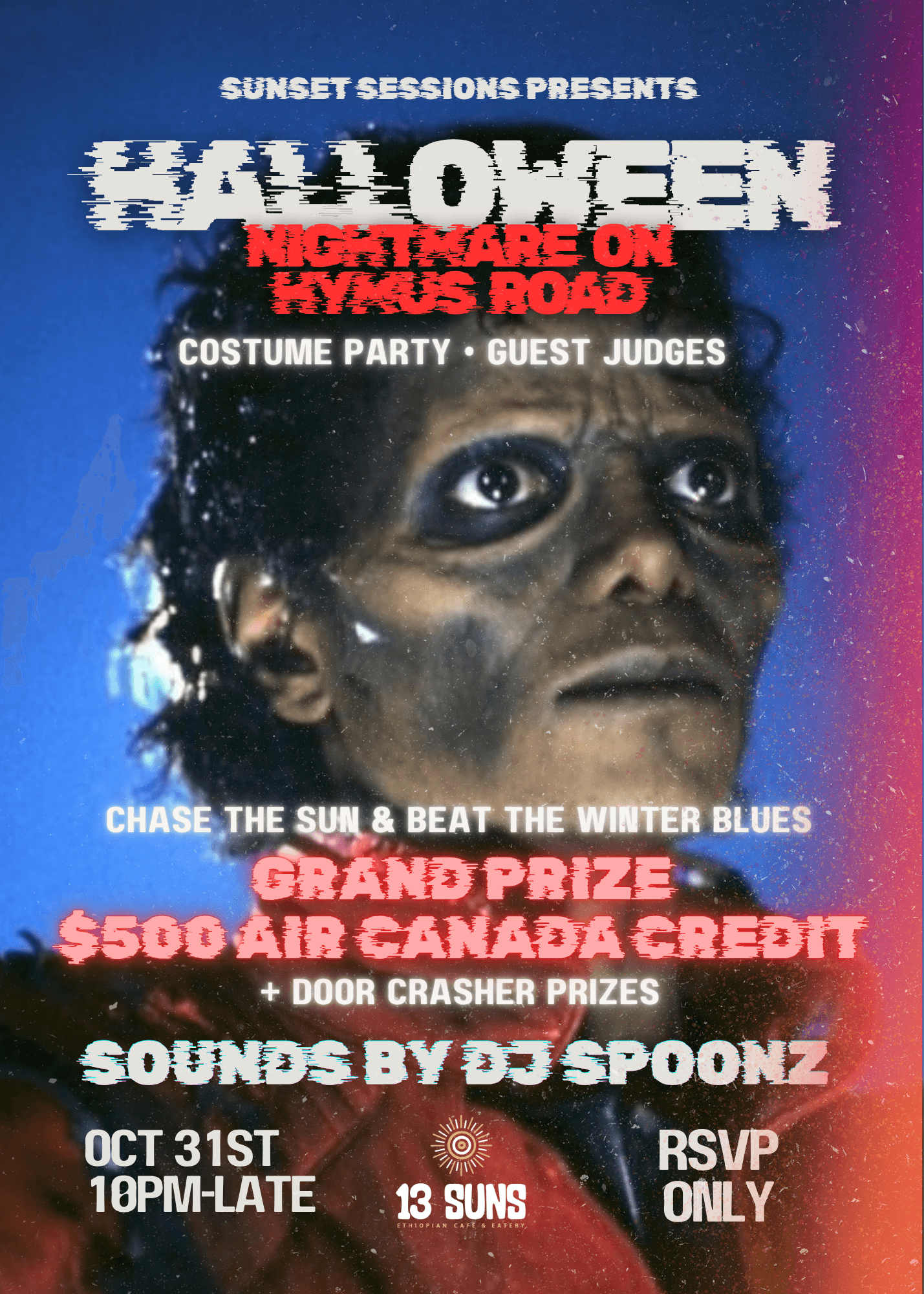 SUNSET SESSIONS PRESENT: HALLOWEEN NIGHTMARE ON HYMUS ROAD