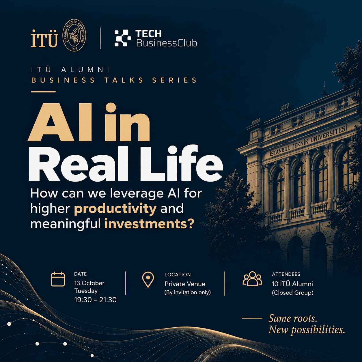 Business Talks: AI in Real Life (ITU Alumni)