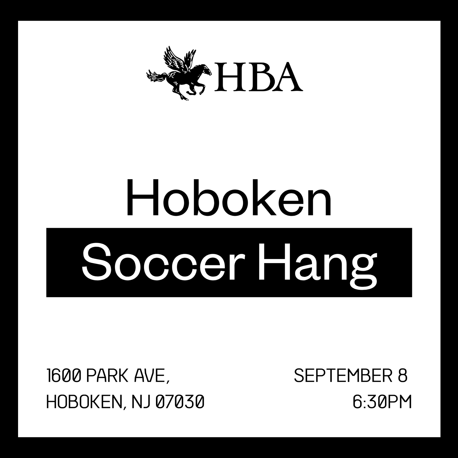 HBA Soccer Hang