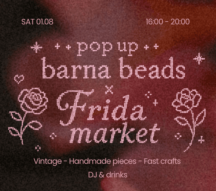 POP-UP: Barna Beads x Frida Market