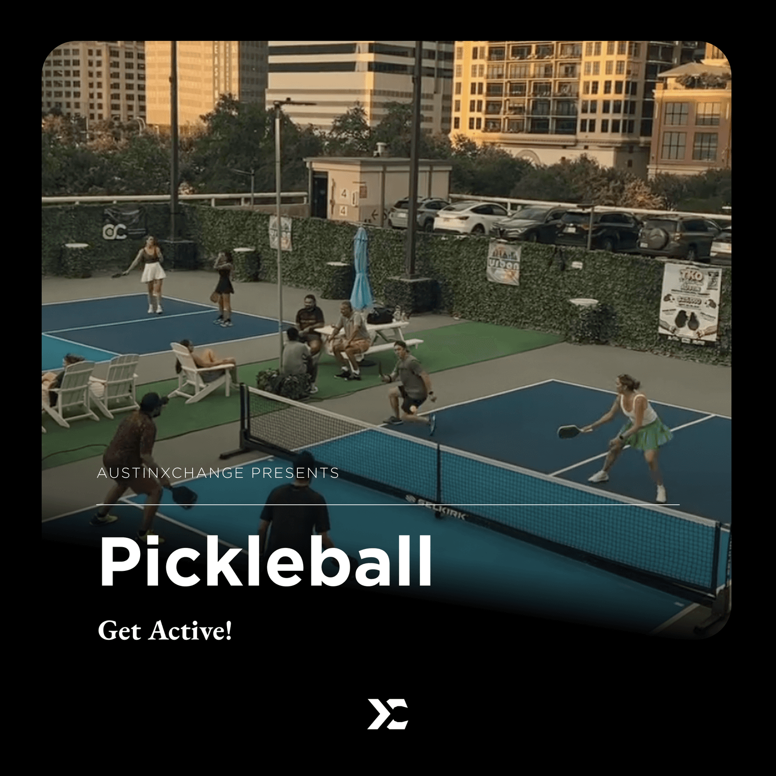 AustinXChange Sunset Pickleball and Pizza