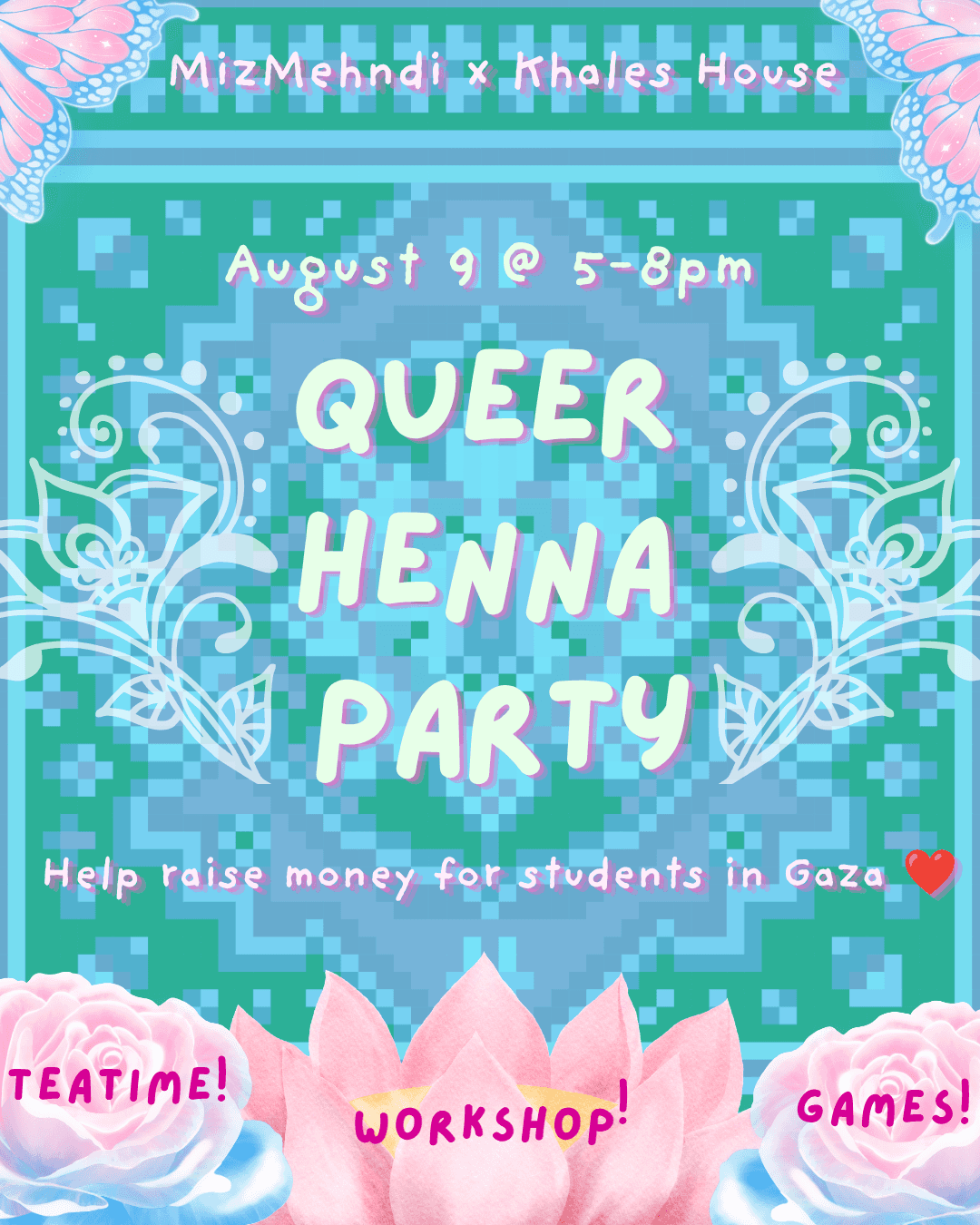 Queer Henna Party with MizMehndi