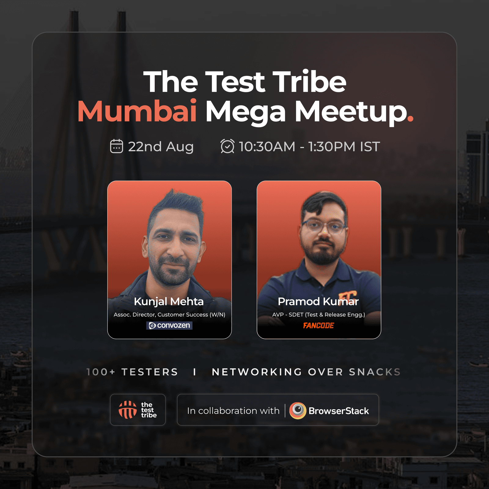 The Test Tribe Mega Meetup - Mumbai
