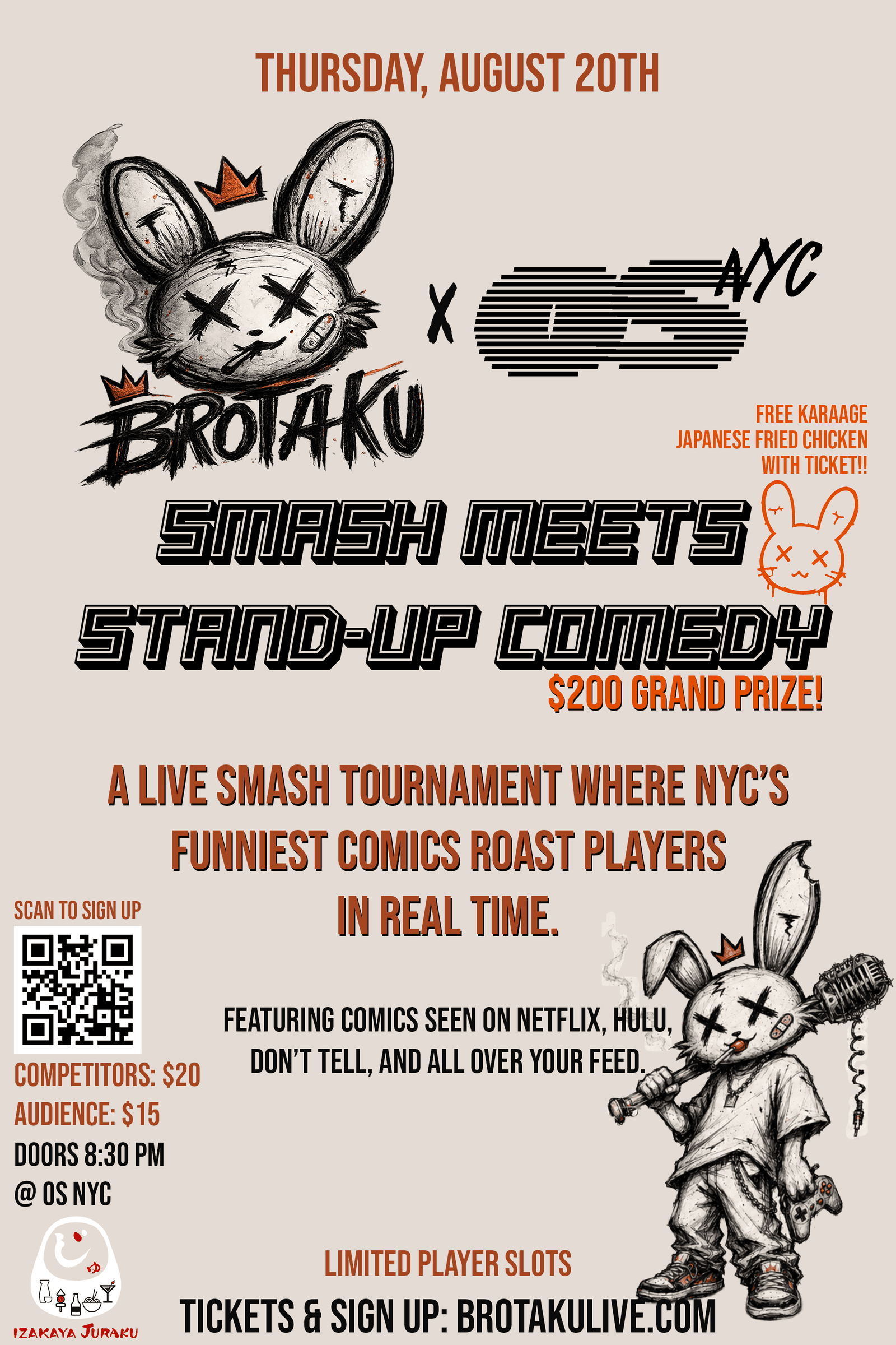Brotaku: Smash Tournament Comedy Roast Show