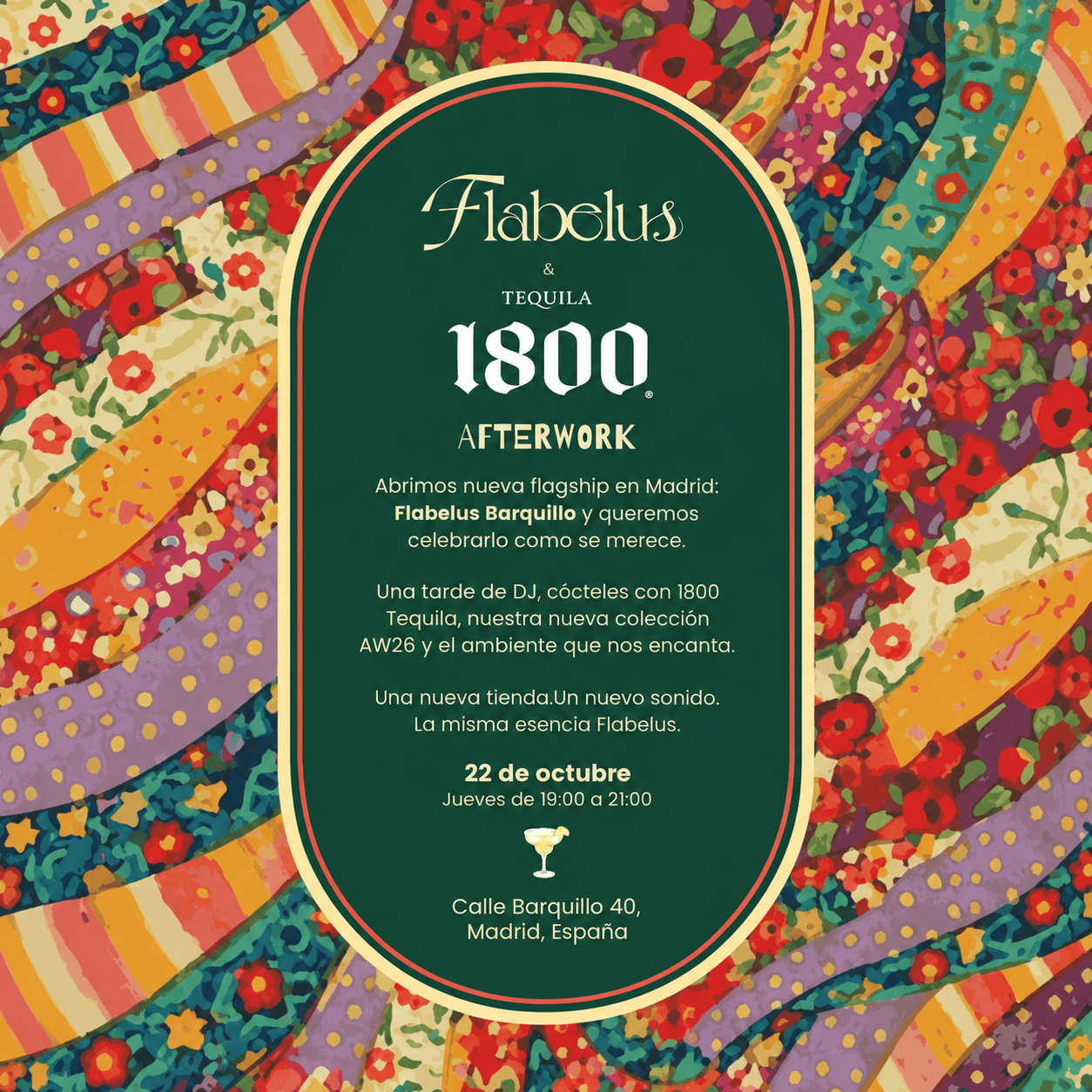 Flabelus Barquillo · Opening Afterwork 🪩