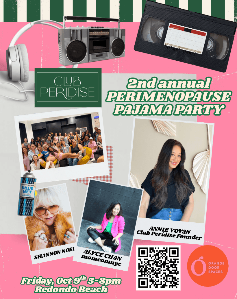 2nd Annual Midlife Pajama Party with Club Peridise