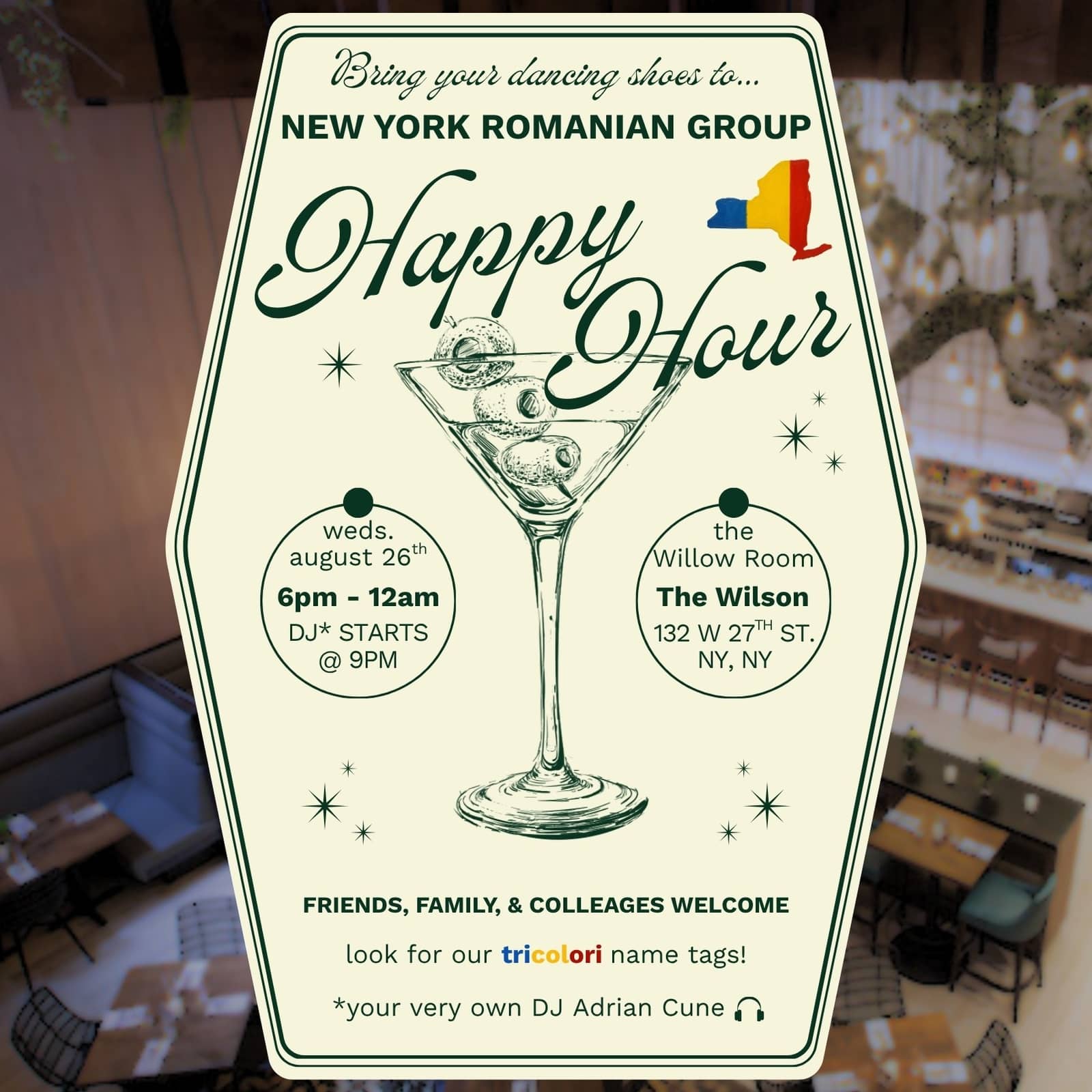 August Happy Hour