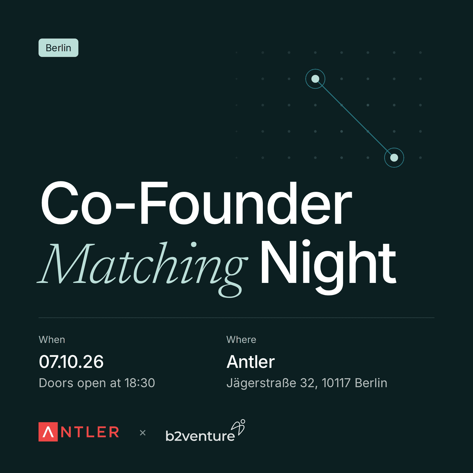 Co-Founder Matching Night