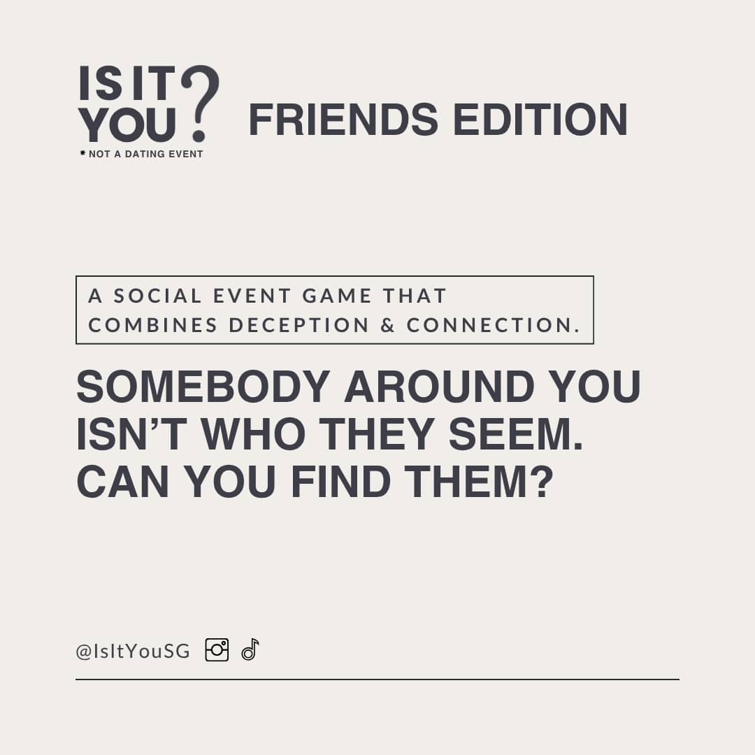 Is It You? (Friends Edition)