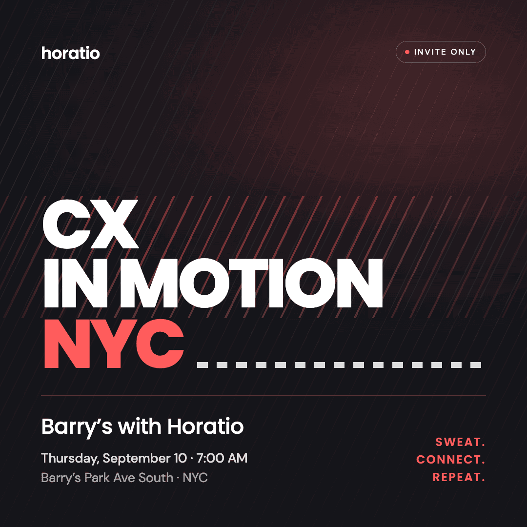 CX in Motion NYC: Barry’s with Horatio