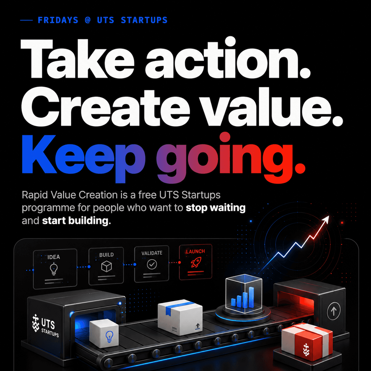 Fridays @UTS Startups: Rapid Value Creation Re-Launch