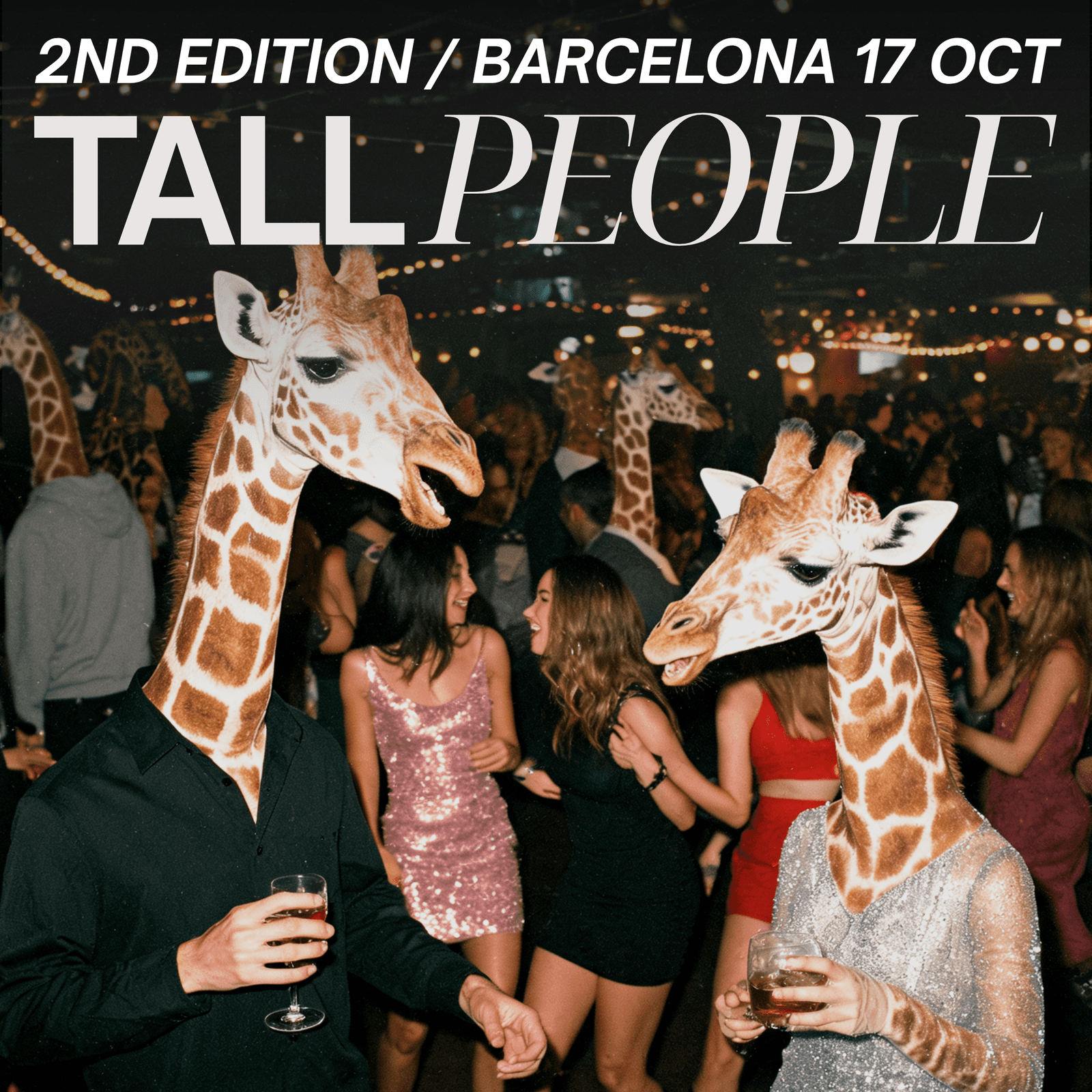 Tall People Day In Barcelona 🍻🦒