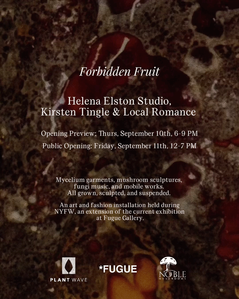 Forbidden Fruit: A Mushroom Art & Fashion Installation for NYFW
