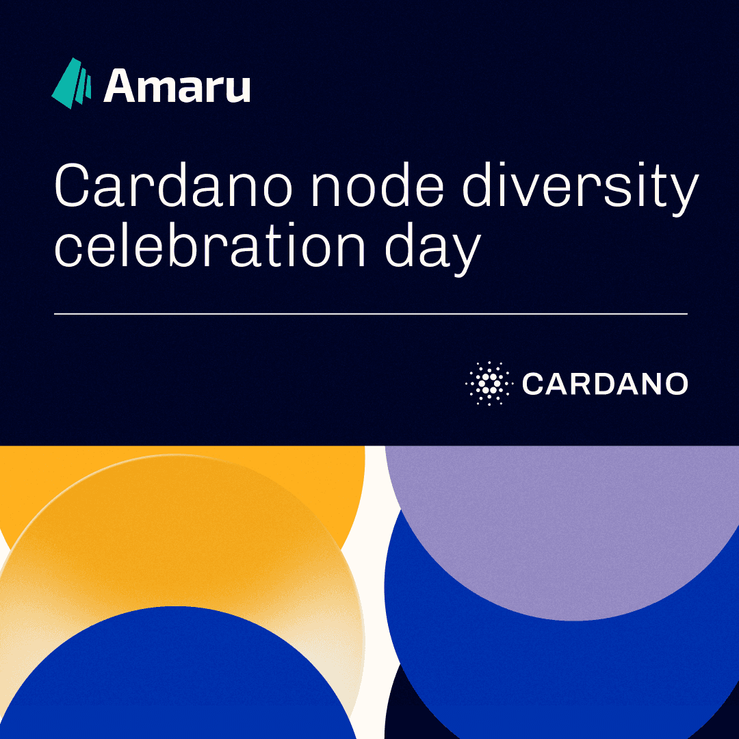 Cardano node diversity celebration day