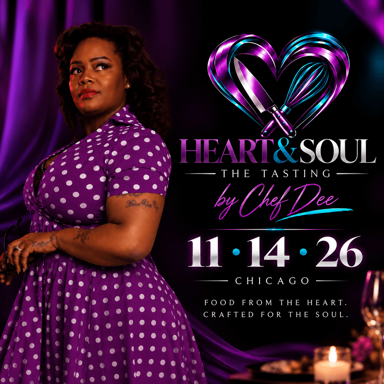 Heart And Soul “The Tasting” By Chef Dee