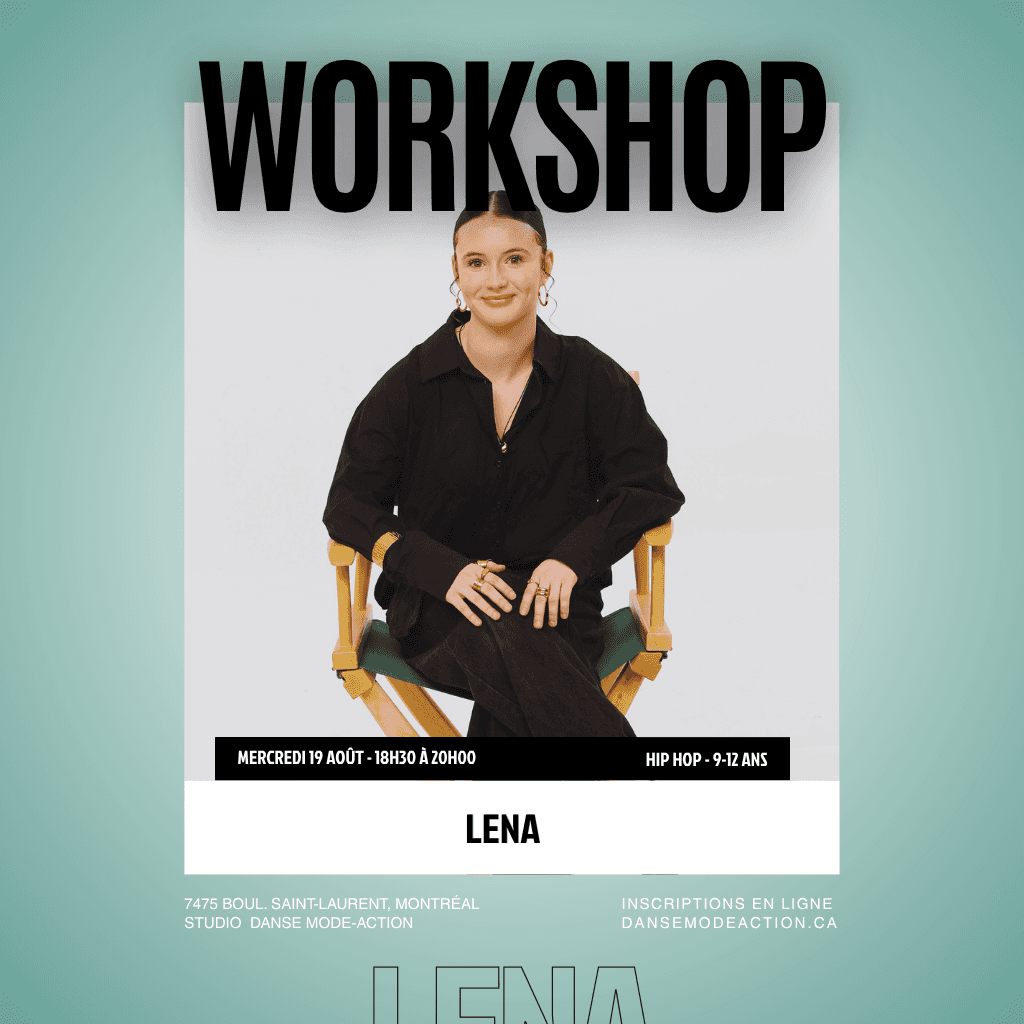Lena - Workshop Hip Hop Choreo - 12 ans et moins